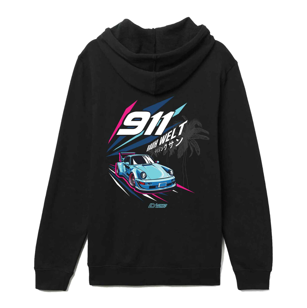 911 SYNTHWAVE HOODIE – Leaving Dust